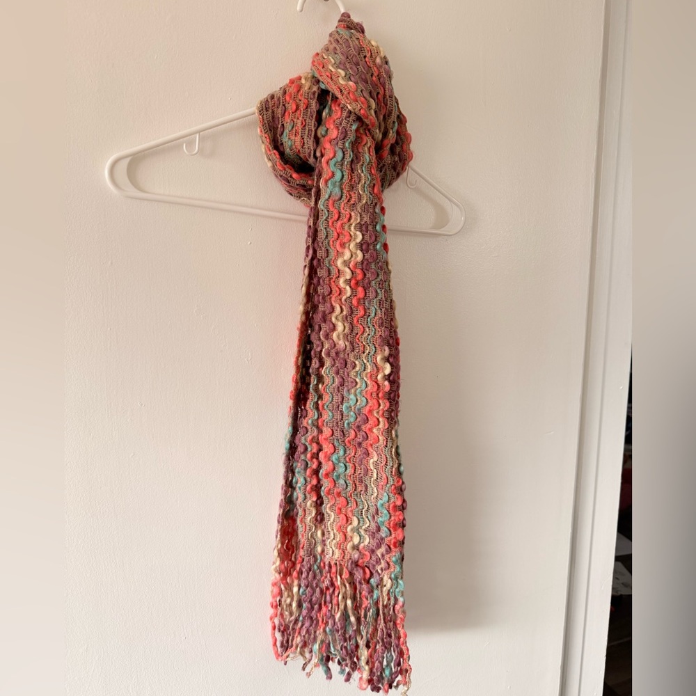 Colorful Knit Scarf